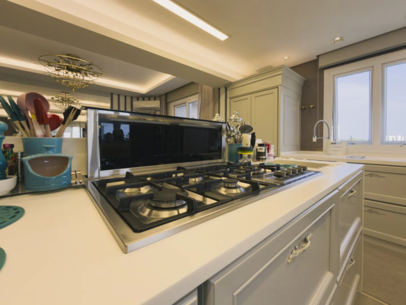 Apartamento de Luxo Mobiliado no Michel – 3 Suítes e 2 Garagens