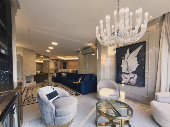 Apartamento de Luxo Mobiliado no Michel – 3 Suítes e 2 Garagens