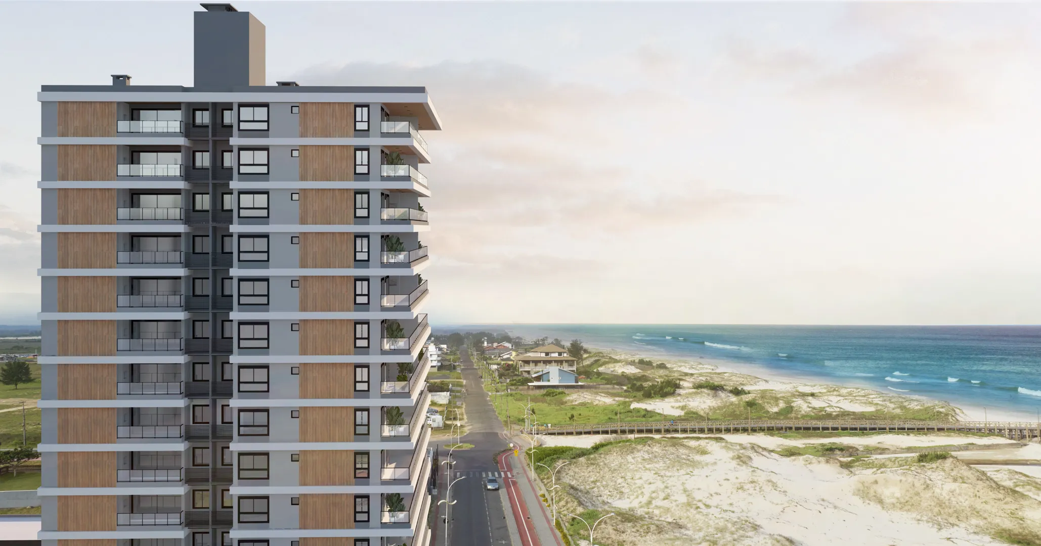 Vista – Morada Atlântica: Apartamentos à Beira Mar no Balneário Rincão